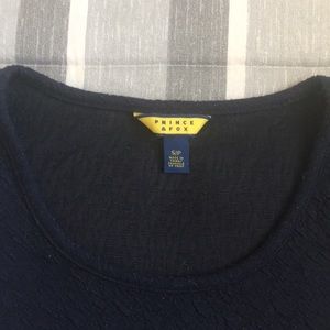 Navy blue skater dress